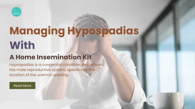 Managing Hypospadias with a Home Insemination Kit